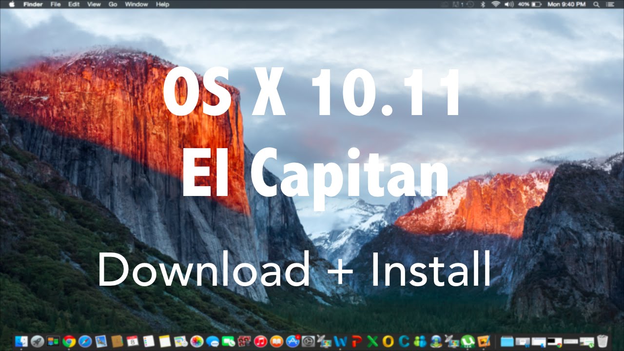 install os x el capitan mac air firmware download